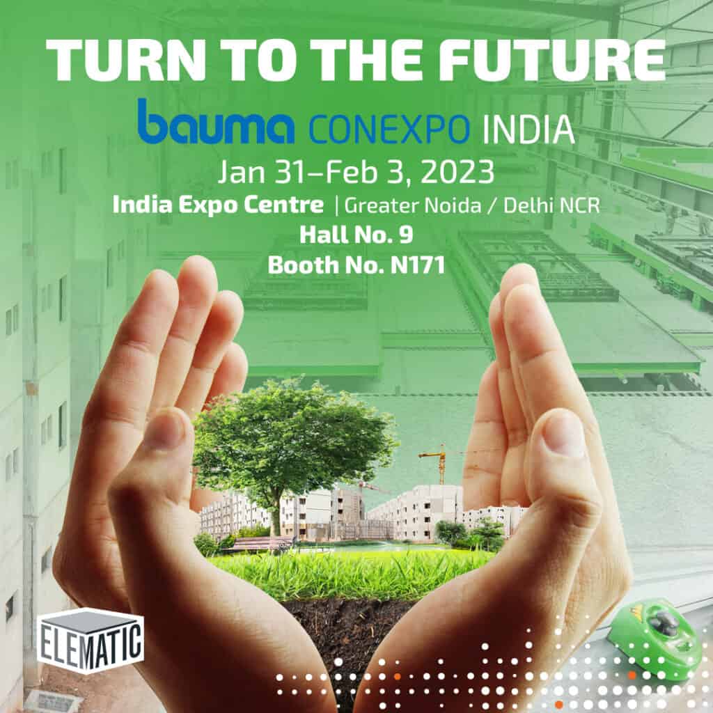 Bauma Conexpo India 2023 Elematic precast technology